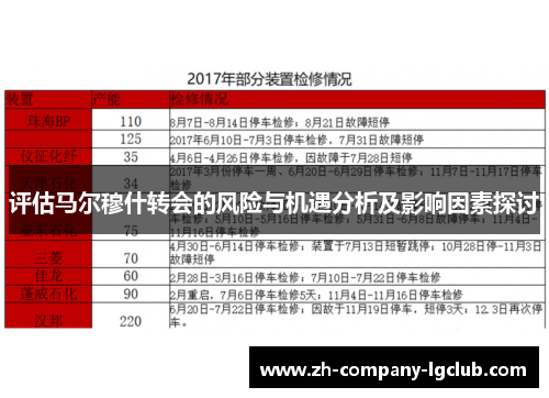 评估马尔穆什转会的风险与机遇分析及影响因素探讨